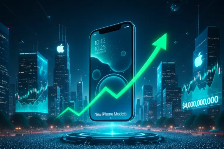 Apple Hits 4 Trillion Market Value as New Iphone Models