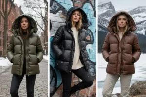 11 Best Womens Puffer Leather Jackets for Winter in USA
