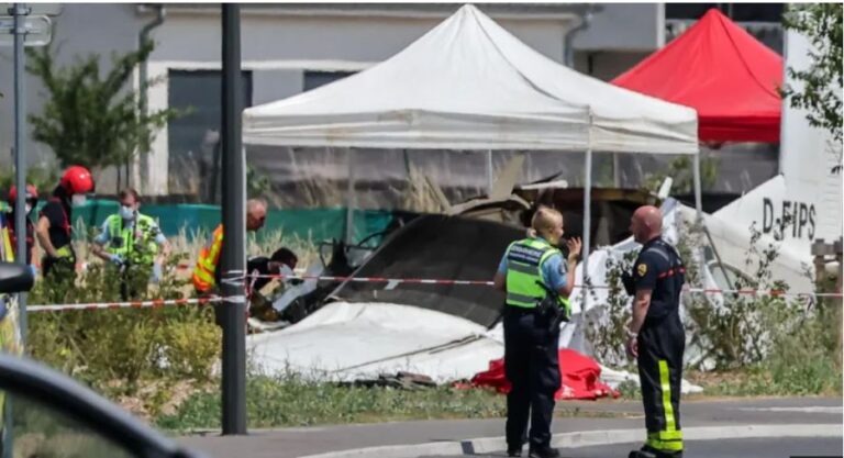 Eleven killed after plane carrying skydivers crashes in eastern France