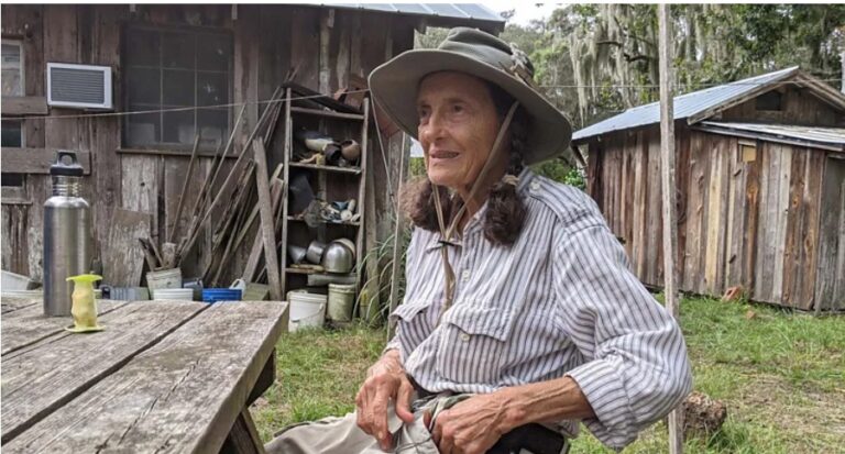 The snake-wrangling 84-year-old who lives on a remote barrier island