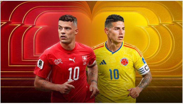 Switzerland beat Colombia on penalties to reach World Cup quarter-finals